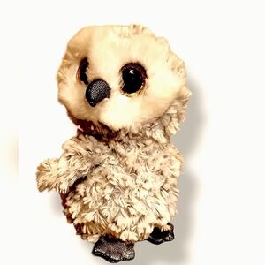 Ty Beanie Boos 6" Owlette the Grey Owl Beanie Baby